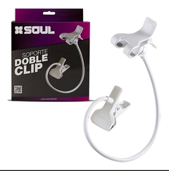 soporte SOUL DOBLE CLIP pinza - comprar online