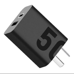 Cargador Cabezal MOTOROLA 50W TURBO con USB-C y USB