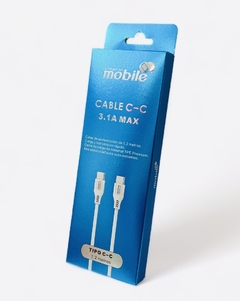 Cable mobile 3.1A MAX 1.2 metros TIPO C-C