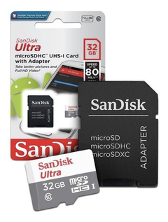 Tarjeta De Memoria SanDisk Original 32gb Ultra Clase10