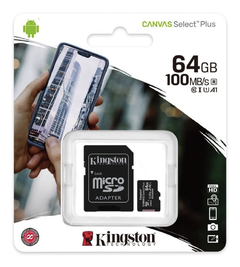 Tarjeta De Memoria Kingston original 64GB 100MB Clase10