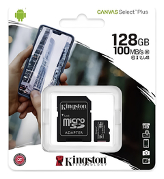 Tarjeta De Memoria Kingston original 128Gb 100MB Clase10