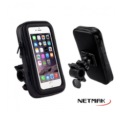 Soporte Celular para MOTO BICICLETA Impermeable NETMAK HC15