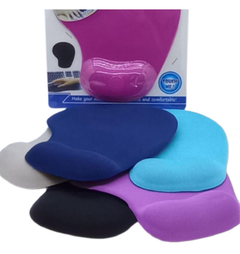 Mouse Pad Con Gel Apoya Muñeca Antideslizante