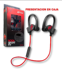 Auriculares Deportivos Bluetooth Inalambricos C/ Microfono NOGA BT300