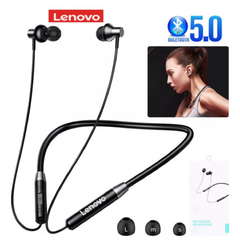 Auriculares Inalambricos Deportivos Runnin Lenovo He05 Negro