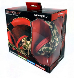 Auricular Gamer Camuflado COUNTER NETMAK Micrófono Compatible Con Ps4 PC xBOX en internet