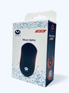 Mouse Optico Cmc108 1000 Dpi Rueda Scroll Ergonomico C/cable MEGALITE