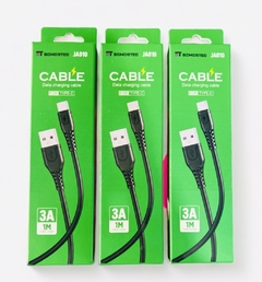 Cable Tipo-C carga y datos 3A (1 metros) SOMOSTEC