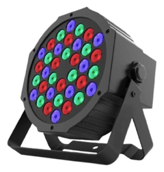 Proton Led Par 36 Led Alta Luminosidad Rgb Audioritmico Dj