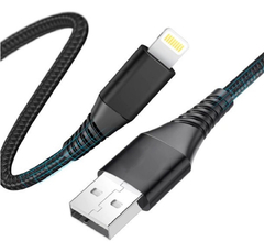 Cable Datos P/ Celular Soul Usb iPhone Reforzado Full Jean - Star Mayorista