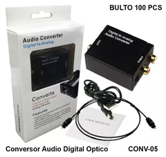 Conversor Audio Digital Optico