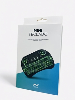 Mini teclado NICTOM inalámbrico, retroiluminado Smart TV,TV Box,PC - comprar online