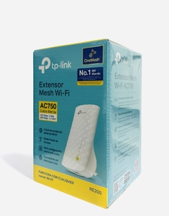 Amplificador Extensor Mesh Wi-Fi AC750 Doble Banda 433Mbps 5 GHz 300Mbps 2.4GHz