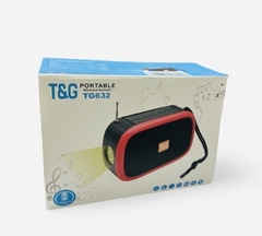 Parlante Bluetooth FM MP3 linterna Recargable y solar T&G TG632 - Star Mayorista