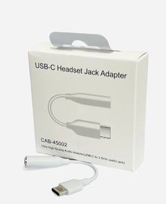 Cable usb-C a Adaptador Jack 3.5mm audio CAB-45002