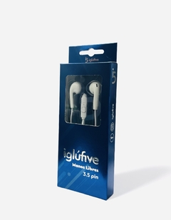 Auricular Iglufive pin 3.5mm Manos Libres premium calidad y sonido