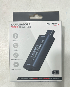 Capturadora De Vídeo 4k-1080p Full Hd A Usb 3.0 Recibe Video Por Hdmi Y Lo Ingresa A La Computadora Mediante Usb Amitosai Mts-screencap - comprar online