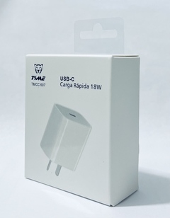 Cargador CABEZAL USB - C Carga Rápida 18W, TIME TMCC 607 - comprar online