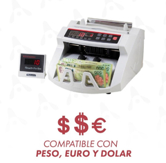 Contadora de billetes ORYX, compatible con PESO EURO y DOLAR en internet