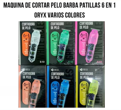 Maquina Corta Pelo Barba Patillas Recargable Visor De Carga ORYX DL-1515 - comprar online