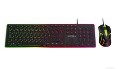 Kit Teclado Y Mouse Gamer Netmak Rgb Nm-vortex - comprar online