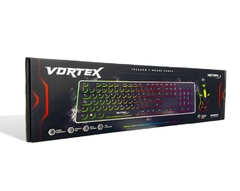 Kit Teclado Y Mouse Gamer Netmak Rgb Nm-vortex