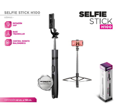 Tripode Extensible Palo Selfie Bluetooth Monopod Celular Y cámara SOUL H100 - comprar online