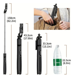 Tripode Extensible Palo Selfie Bluetooth Monopod Celular Y cámara SOUL H100 - tienda online