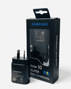 Cargador cabezal SAMSUNG Note10 25W USB Tipo-C PD FAST CHARGING premium