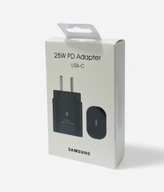 Cabezal Samsung 25w PD Adaptador USB-C caja blanca común