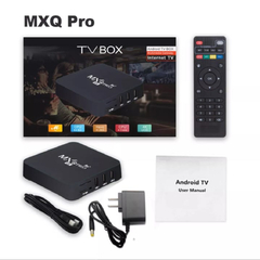 TV BOX MXQpro 4K Android 13.0 CPU:512G + 1024G WiFi: 2.4G/5G