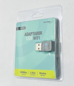 Receptor Wifi Usb Inalámbrico Netmak 300mbps NETMAK Nm-cs300 - comprar online