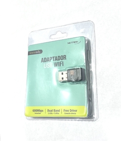 Receptor Wifi Usb Inalámbrico Netmak 600mbps NETMAK Nm-cs602 - comprar online