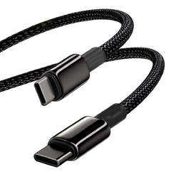 Cable USB Tipo C/C mallado Datos + carga Turbo power 60W Malibu RH003