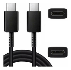 Cable USB TIPO C a TIPO C Samsung original 60w PREMIUM - comprar online