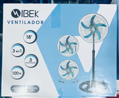 ventilador IBEK 18 pulgadas 3 en 1 100w alta potencia - Star Mayorista