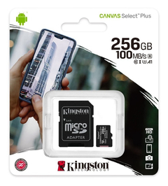 Tarjeta De Memoria Kingston original 256Gb 100MB/s U3 Clase10