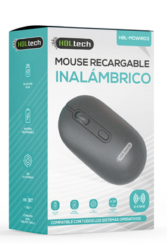 Mouse RECARGABLE Inalámbrico HBL-MOWIR03