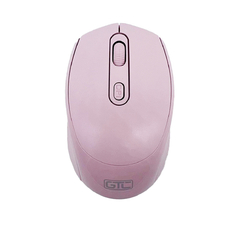 Mouse Inalambrico Gtc Mig-123 Optico 1600 Dpi Pc Notebook Color Azul Rosa - Star Mayorista