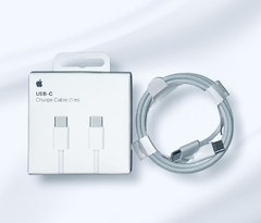 Cable Apple USB Tipo-C a tipo-C mallado para iPhone 15-16 pro Max PREMIUM en internet