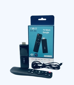 TV Stick inova DONGLE 4K ULTRA HD Google Play Assistant Alta velocidad