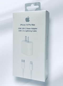 Cargador 20W PD USB C, con cable USB-C a Lightning para los iPhone FOXCONN