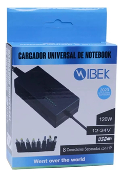 Cargador Universal para los NOTEBOOK 12-24V 120W - comprar online