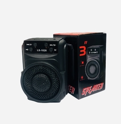 Parlante LS-1026 3” portátil Bluetooth FM MP3