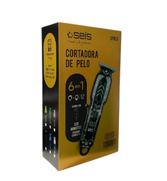 Maquina Corta Pelo Barba Patillas Recargable Visor De Carga seis CPR 03 - comprar online