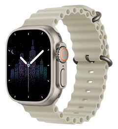 Reloj Smartwatch ultra con 4 mallas Bluetooth android e ios