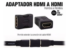 Adaptador Hdmi Hembra-hembra Alargue Empalme - comprar online