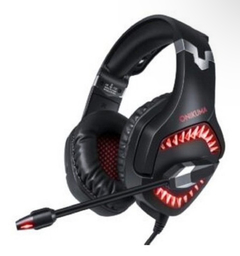 Auricular Vincha Gamer D-au406 Daihatsu C/microfono Led