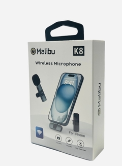 Micrófono Inalámbrico Corbatero Compatible Android iPhone K8 Malibú premium - comprar online